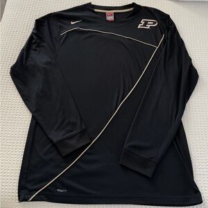 Nike Purdue Boilermakers Long Sleeve Shirt
